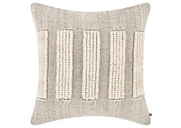 Maylin Pillow 20x20 Ivory/Black