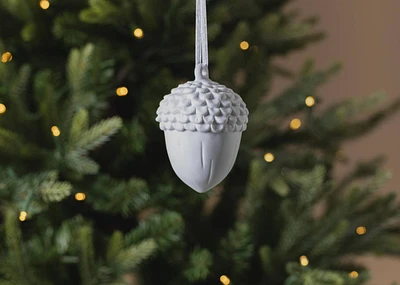 Acorn Porcelain Ornament