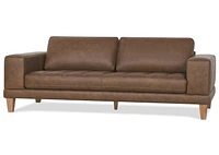 Carson Leather Sofa -Wes Rum