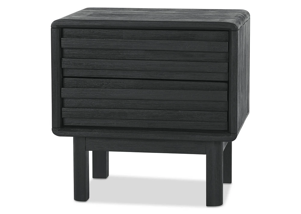 Nuevo Nightstand -Lirah Coal