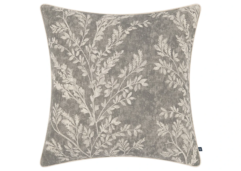 Lydia Cotton Pillow 20x20 Grey/Sand