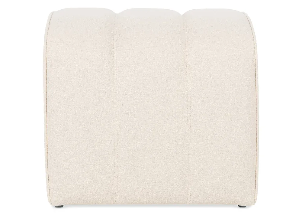 Luci Square Ottoman -Ella Cream