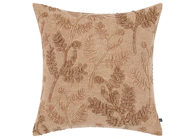 Gemma Cotton Pillow 20x20 Caramel