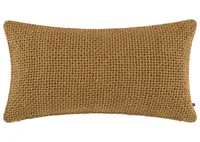 Balmore Cotton Pillow 12x22 Caramel