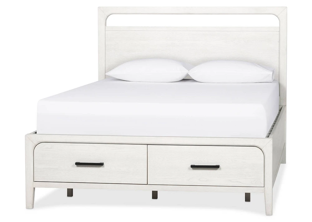 Marisol Storage Bed -Nevin Fog