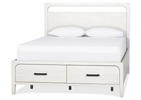 Marisol Storage Bed -Nevin Fog