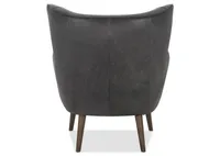 Diablo Leather Armchair -Harrod Coal