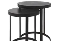 Irwin Nesting Side Table Set -Bronze