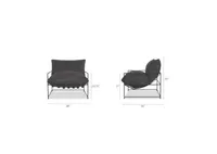 Mondo Chair 38" -Sorrento Graphite