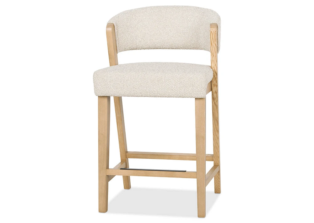 Willaby Counter Stool -Gower Linen