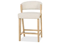 Willaby Counter Stool -Gower Linen