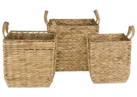 Constanza Square Basket Medium Natural