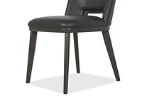 Selene Leather Dining Chair -Olson Slate