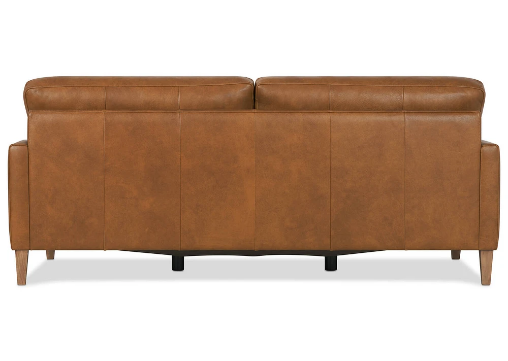 Nicolo Leather Sofa -Dutton Cinnamon