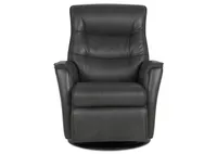 Paramount Leather Recliner -Sol Slate