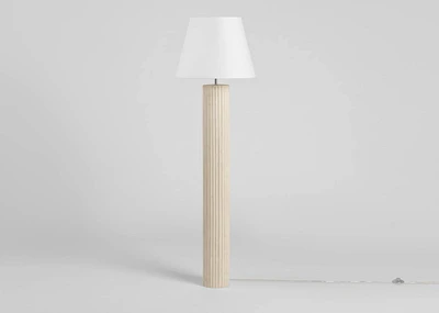 Minna Floor Lamp Ivory