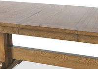 Edmond Ext Dining Table -Fawna Amber