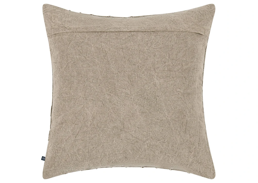 Bellamy Cotton Pillow 20x20 Ash