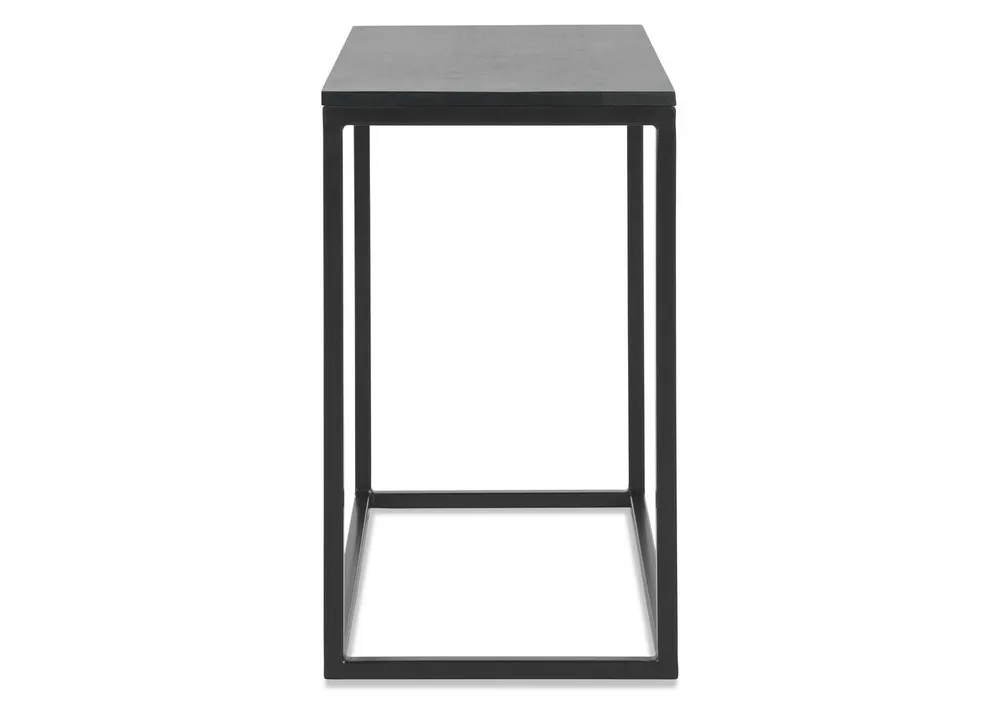 Crosby Narrow Side Table -Mango Black