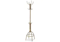 Armond Coat Rack Brass