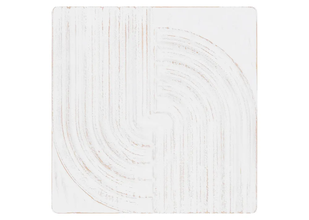 Brohm Wood Panel IV White