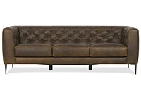 Marcello Leather Sofa -Waco Tobacco