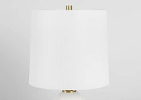 Chance Table Lamp Short White