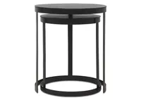 Irwin Nesting Side Table Set -Bronze