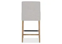 Murdoch Counter Stool -Cyrilo Silver/Faw