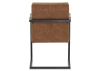 Barkley Arm Dining Chair -Scott Cognac