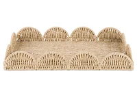 Elodie Scalloped Tray Small