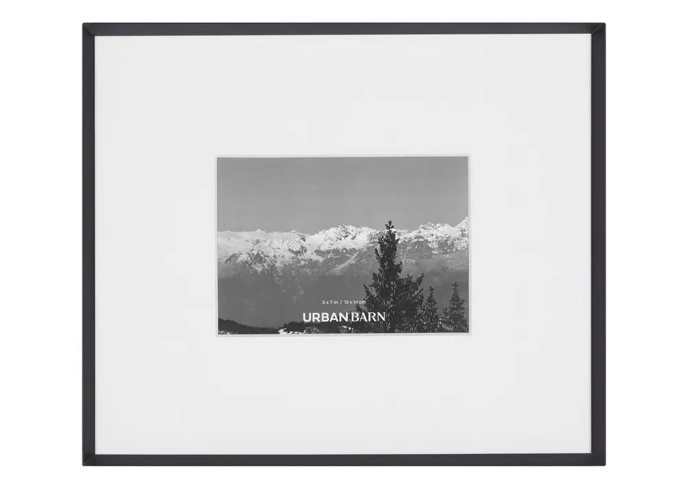 Russo Gallery Frame 5x7 Black