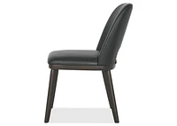 Selene Leather Dining Chair -Olson Slate