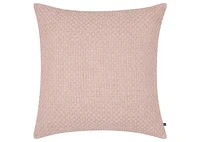 Chiara Cotton Pillow 24x24 Pink Dust