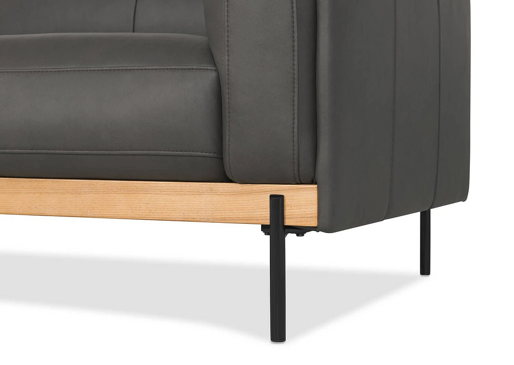 Vincent Leather Sofa -Kai Sedona