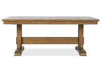 Edmond Ext Dining Table -Fawna Amber