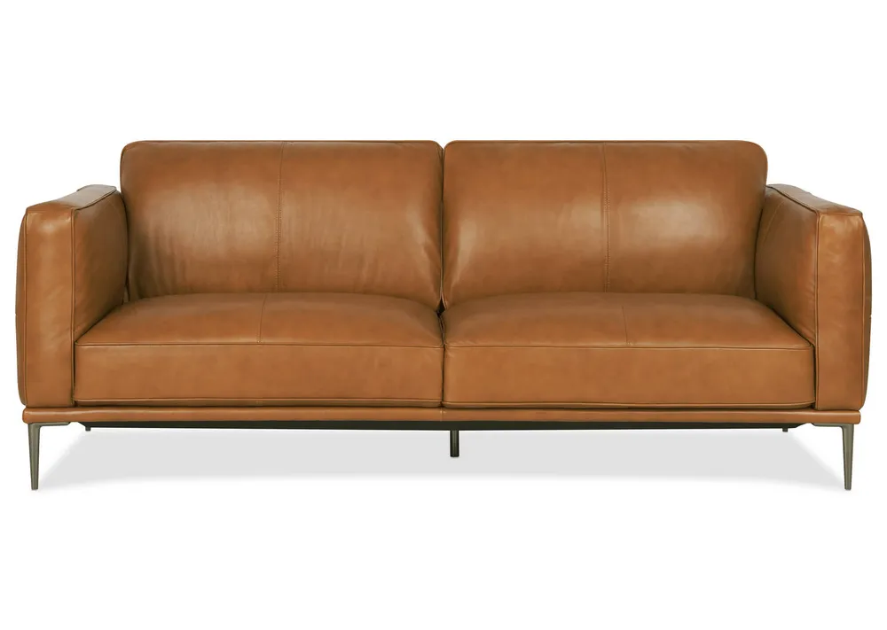 Jensen Leather Sofa -Alec Tan