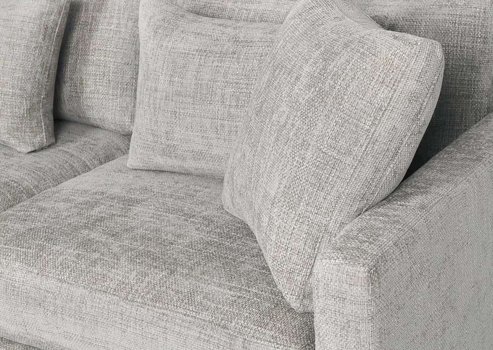 Nixon Sofa Chaise LCF -Husky Grey