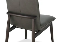 Esmae Leather Dining Chair -Reede Charco
