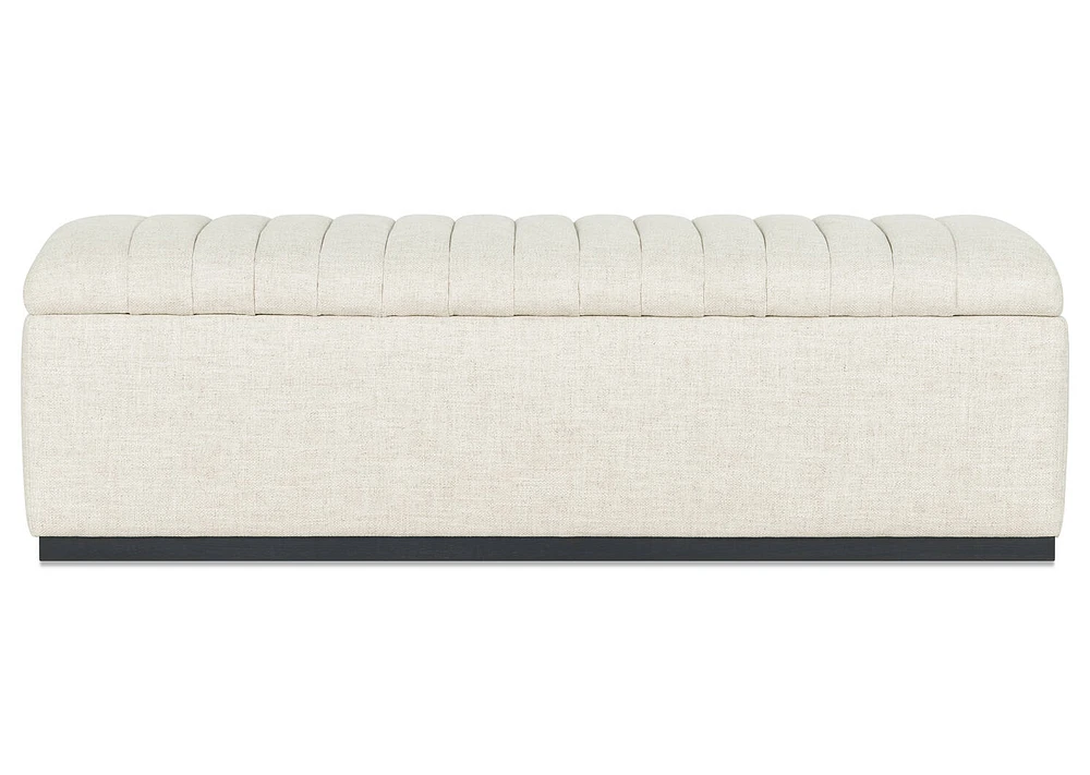 Oliver Storage Bench -Levie Sand