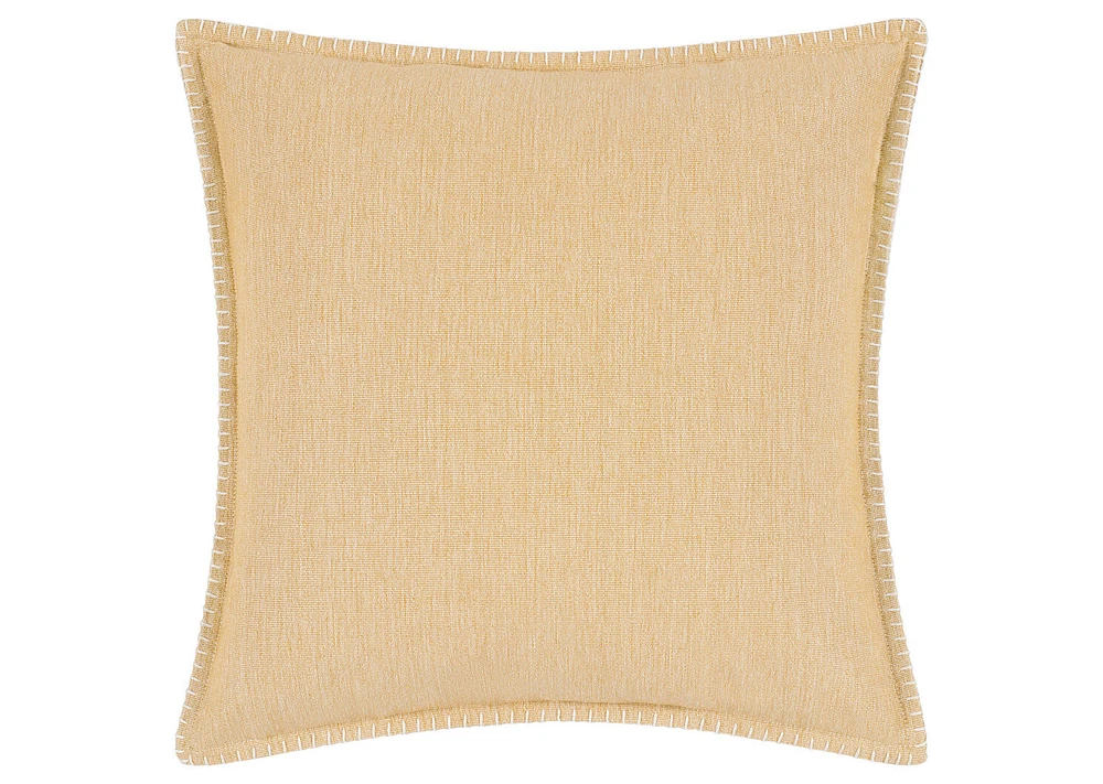 Aria Cotton Pillow 20x20 Amber