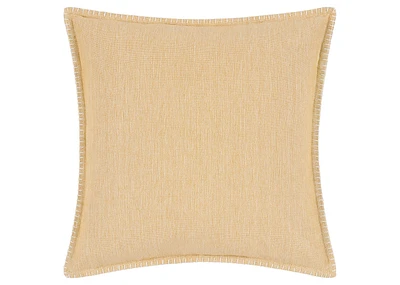 Aria Cotton Pillow 20x20 Amber