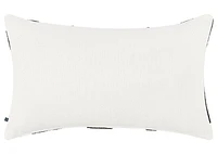 Roque Pillow 14x24 Ivory/Black