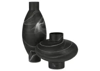 Draco Vase Tall Black