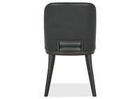 Selene Leather Dining Chair -Olson Slate