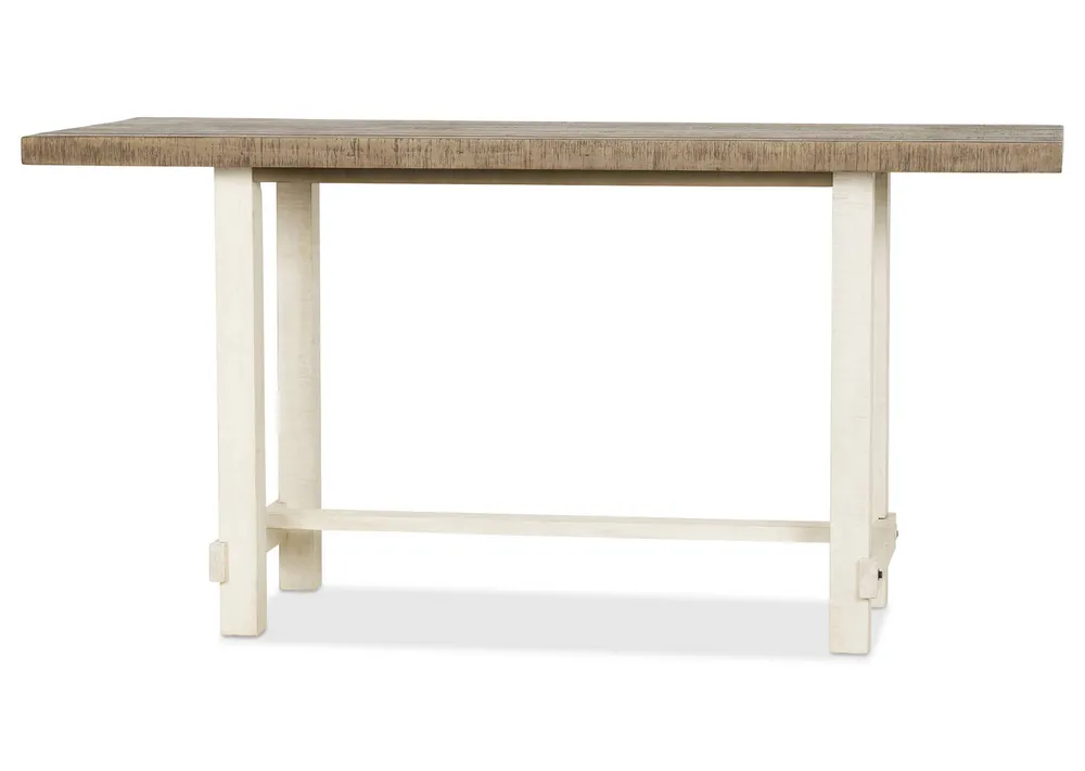 Rutherford Counter Table -Herst Dune/Wht