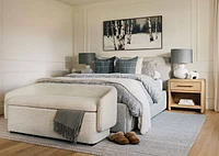 Sinatra Storage Bench -Luly Ivory