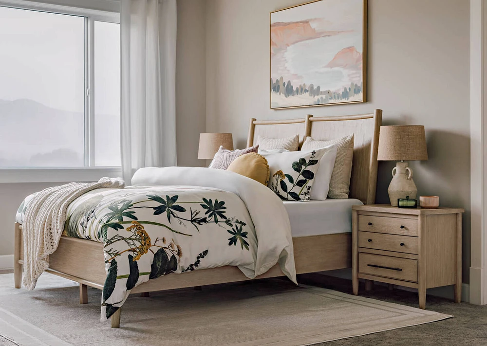 Lea Floral Cotton Duvet Set Queen Mul