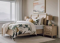 Lea Floral Cotton Duvet Set Queen Mul