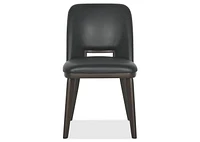 Selene Leather Dining Chair -Olson Slate